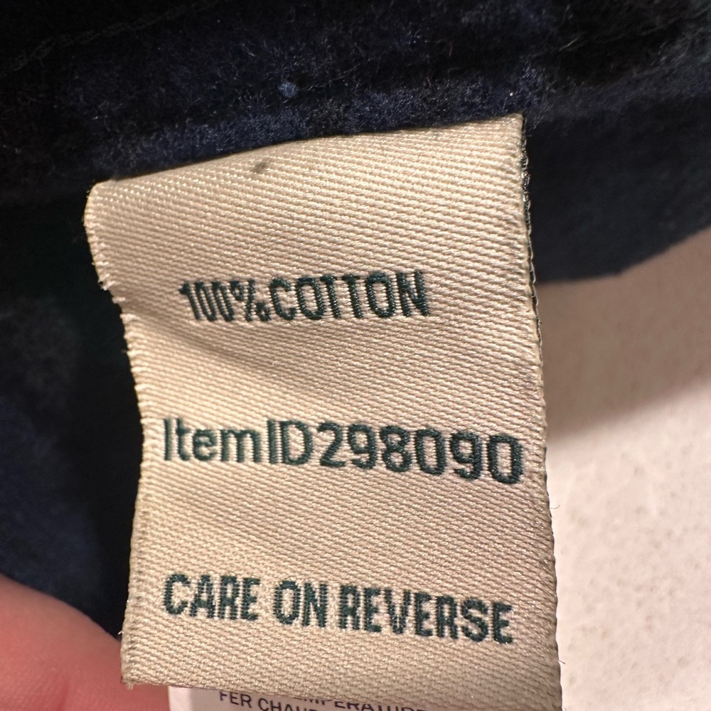LL Bean plaid button down - Picture 3 of 6